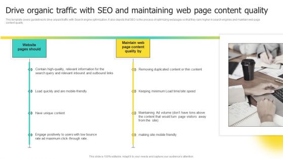 Drive Organic Traffic With Seo And Maintaining Web Page Content Quality Download PDF