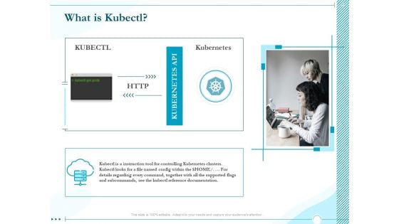 Driving Digital Transformation Through Kubernetes And Containers What Is Kubectl Ppt Pictures Show PDF