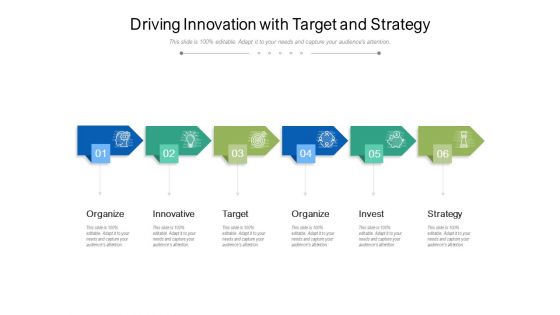 Driving Innovation With Target And Strategy Ppt PowerPoint Presentation Gallery Example Introduction PDF