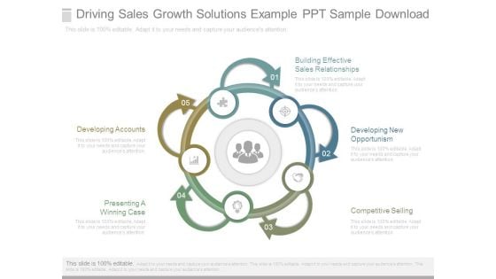 Driving Sales Growth Solutions Example Ppt Sample Download