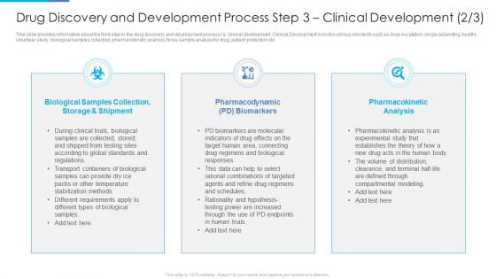 Drug Discovery And Development Process Step 3 Clinical Development Storage Slides PDF Drug Discovery And Development Process Step 3 Clinical Development Storage Slides PDF