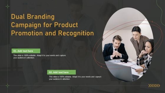 Dual Branding Campaign For Product Promotion Diagrams PDF Dual Branding Campaign For Product Promotion Diagrams PDF