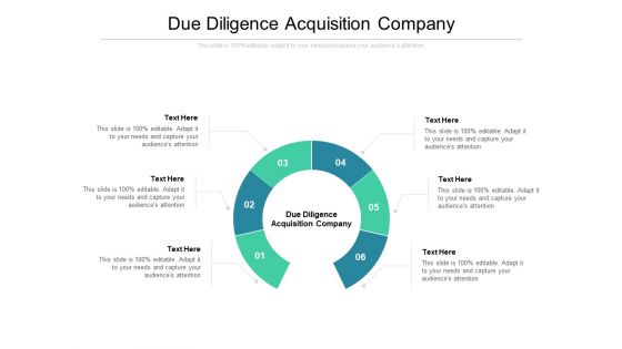 Due Diligence Acquisition Company Ppt PowerPoint Presentation Outline Inspiration Cpb