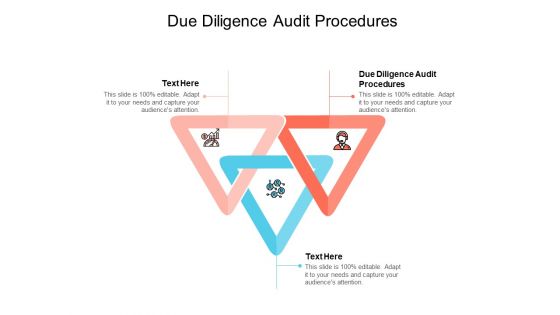 Due Diligence Audit Procedures Ppt PowerPoint Presentation Summary Inspiration Cpb