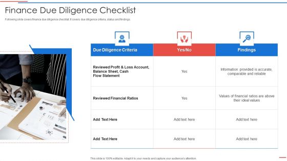 Due Diligence Process In Merger And Acquisition Agreement Finance Due Diligence Checklist Ideas PDF Due Diligence Process In Merger And Acquisition Agreement Finance Due Diligence Checklist Ideas PDF
