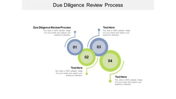 Due Diligence Review Process Ppt PowerPoint Presentation Layouts Ideas Cpb