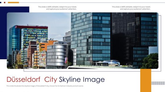Dusseldorf City Skyline Image PowerPoint Presentation PPT Template PDF