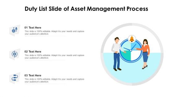 Duty List Slide Of Asset Management Process Ppt PowerPoint Presentation Model Slide Portrait