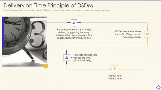 Dynamic System Development Method Tools And Techniques IT Delivery On Time Principle Of DSDM Diagrams PDF