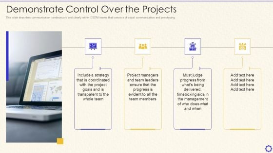 Dynamic System Development Method Tools And Techniques IT Demonstrate Control Over The Projects Introduction PDF