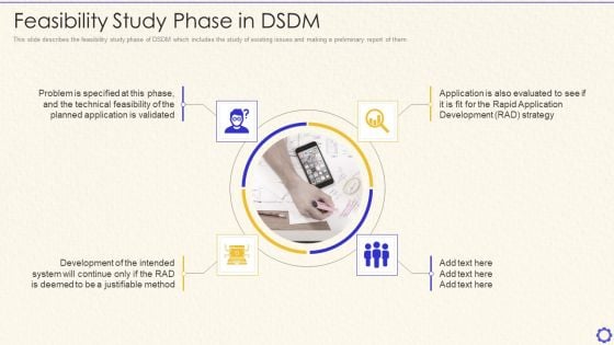 Dynamic System Development Method Tools And Techniques IT Feasibility Study Phase In DSDM Microsoft PDF