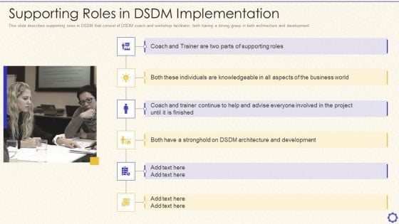 Dynamic System Development Method Tools And Techniques IT Supporting Roles In DSDM Implementation Rules PDF