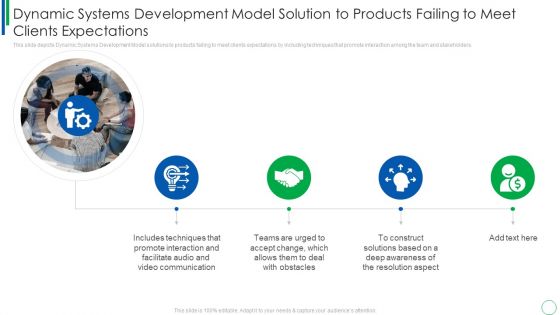 Dynamic Systems Development Model Solution To Products Failing To Meet Clients Expectations Pictures PDF