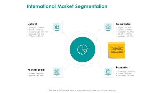 EMM Solution International Market Segmentation Infographics PDF