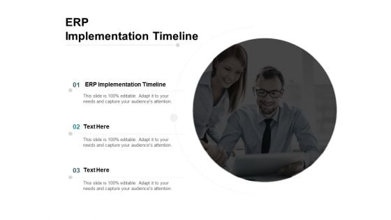 ERP Implementation Timeline Ppt PowerPoint Presentation Professional Design Inspiration Cpb