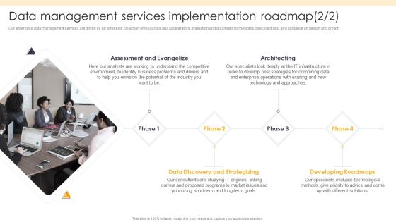 ETL Repository Data Management Services Implementation Roadmap Clipart PDF Slide02