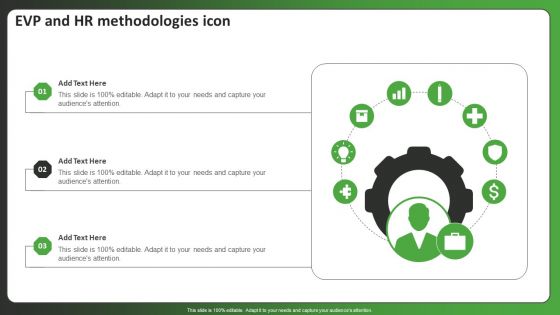 EVP And HR Methodologies Icon Ppt PowerPoint Presentation File Example PDF