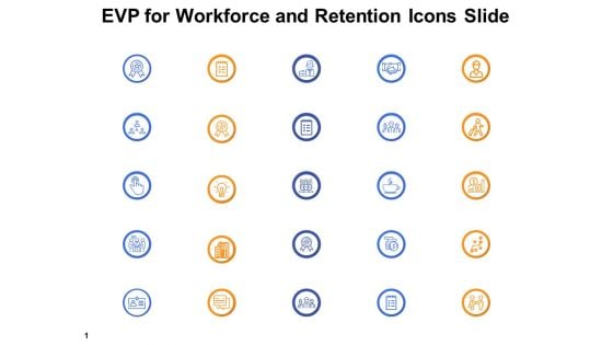 EVP For Workforce And Retention Icons Slide Checklist Ppt PowerPoint Presentation File Graphics Download