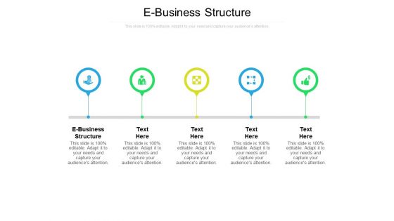 E Business Structure Ppt PowerPoint Presentation Gallery Elements Cpb