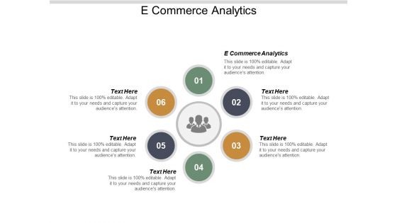 E Commerce Analytics Ppt PowerPoint Presentation Portfolio Cpb