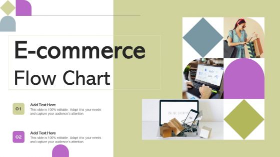 E Commerce Flow Chart Ppt PowerPoint Presentation Icon Gallery PDF