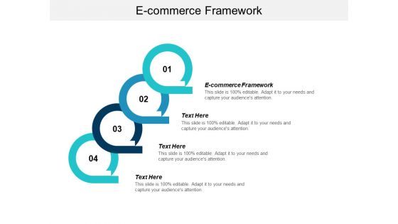 E Commerce Framework Ppt PowerPoint Presentation Summary Objects Cpb