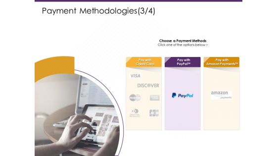 E Commerce Payment Methodologies Payments Ppt PowerPoint Presentation Layouts Vector PDF