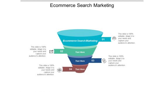 E Commerce Search Marketing Ppt PowerPoint Presentation Summary Slides Cpb