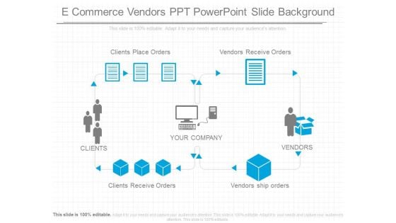 E Commerce Vendors Ppt Powerpoint Slide Background