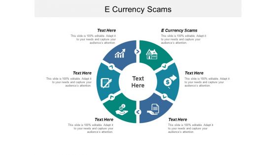 E Currency Scams Ppt PowerPoint Presentation Outline Graphics Template Cpb