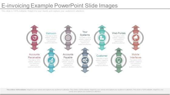 E Invoicing Example Powerpoint Slide Images