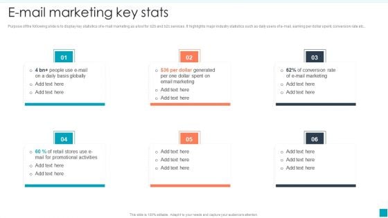 E Mail Marketing Key Stats Efficient B2B And B2C Marketing Techniques For Organization Guidelines PDF E Mail Marketing Key Stats Efficient B2B And B2C Marketing Techniques For Organization Guidelines PDF