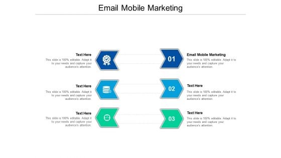 E Mail Mobile Marketing Ppt PowerPoint Presentation Model Images Cpb