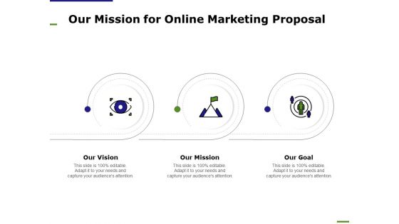 E Marketing Our Mission For Online Marketing Proposal Ppt Pictures Example Topics PDF E Marketing Our Mission For Online Marketing Proposal Ppt Pictures Example Topics PDF