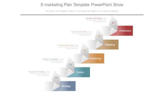 E Marketing Plan Template Powerpoint Show