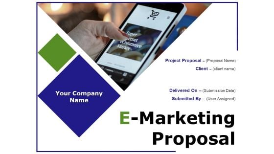 E Marketing Proposal Ppt PowerPoint Presentation Complete Deck With Slides