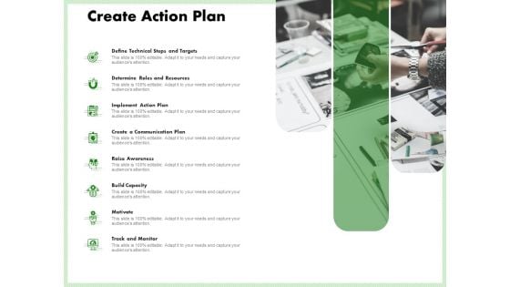 Eco Friendly And Feasibility Management Create Action Plan Information PDF