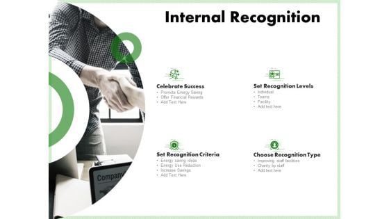 Eco Friendly And Feasibility Management Internal Recognition Icons PDF