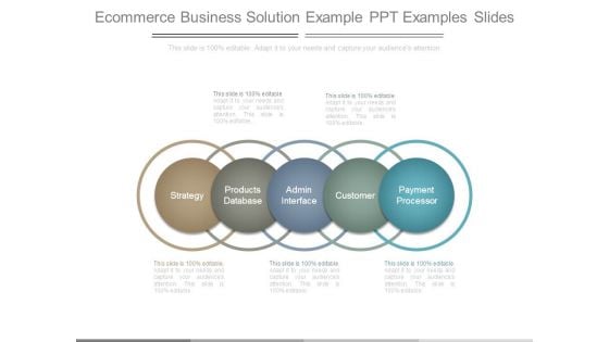 Ecommerce Business Solution Example Ppt Examples Slides