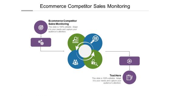 Ecommerce Competitor Sales Monitoring Ppt PowerPoint Presentation Layouts Elements Cpb