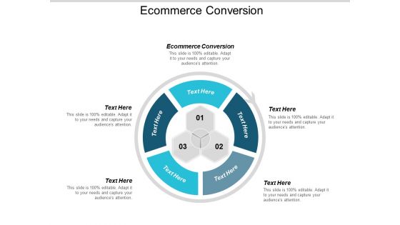 Ecommerce Conversion Ppt PowerPoint Presentation Slides Portfolio Cpb