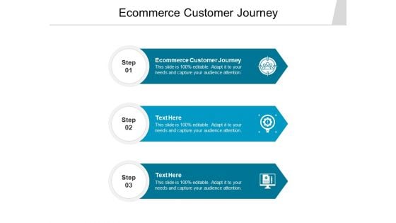 Ecommerce Customer Journey Ppt PowerPoint Presentation Slides Topics Cpb