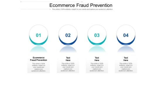 Ecommerce Fraud Prevention Ppt PowerPoint Presentation Show Guidelines Cpb Pdf