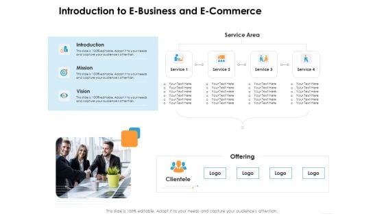 Ecommerce Management Introduction To E Business And E Commerce Ppt Layouts Templates PDF