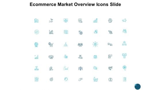 Ecommerce Market Overview Icons Slide Social Ppt PowerPoint Presentation Portfolio Inspiration