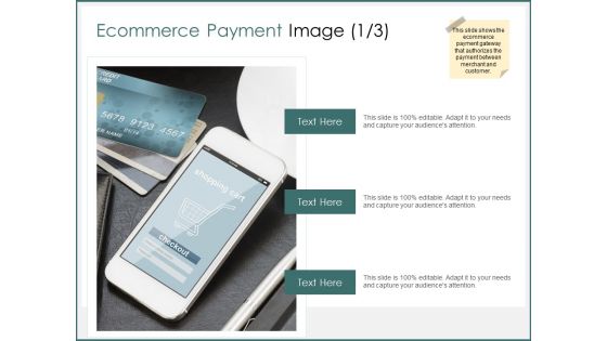 Ecommerce Payment Image Ppt PowerPoint Presentation Deck