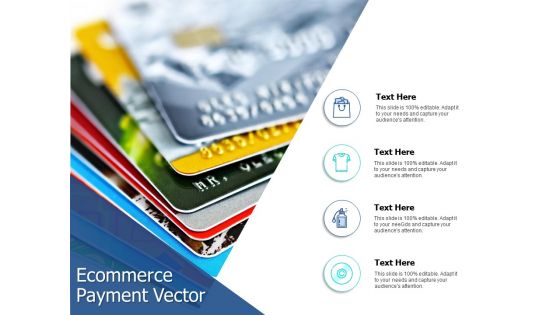 Ecommerce Payment Vector Ppt PowerPoint Presentation Summary Backgrounds