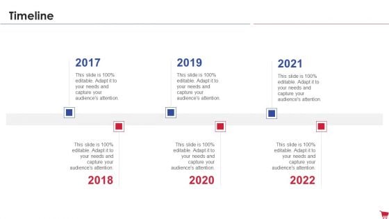 Ecommerce Platform Investor Capital Raising Elevator Timeline Demonstration PDF