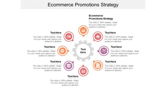 Ecommerce Promotions Strategy Ppt PowerPoint Presentation File Icon Cpb