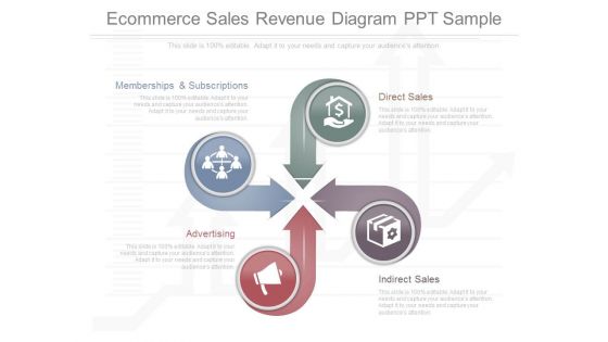 Ecommerce Sales Revenue Diagram Ppt Sample